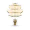  Gauss Лампа светодиодная филаментная диммируемая E27 8W 2400K золотая 161802008