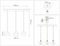 Подвесной светильник Ambrella Light TR TR83135