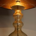 Настольная лампа Cloyd TAMPLIERA T1 / выс. 72 см - латунь - янтарн. стекло (арт.30126)