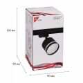 Светильник на штанге Reluce Technical 53002-9.3-001LD GX53 BK