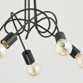 Люстра на штанге Adilux Tango Black 23175