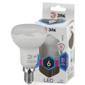 Лампа светодиодная Эра E14 6W 4000K матовая LED R50-6W-840-E14