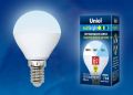 Лампа светодиодная Uniel LED-G45-6W/NW/E14/FR/MB PLM11WH картон