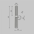 Бра Maytoni Antic MOD302WL-02GR1