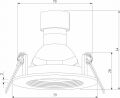Встраиваемый светильник Elektrostandard City a067705