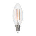  Uniel Лампа светодиодная диммируемая (UL-00005186) E14 9W 4000K прозрачная LED-C35-9W/4000K/E14/CL/DIM GLA01TR