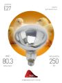 Лампа инфракрасная Эра E27 250 Вт для обогрева животных и освещения ИКЗ 220-250 R127 E27 Б0055440