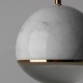 Подвесной светильник Cloyd LUNAR P1 / латунь - бел.камень (арт.11058)