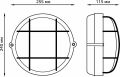 Накладной светильник Gauss НБП 926602111