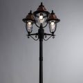 Садово-парковый светильник Arte Lamp Barcelona A1486PA-3BK