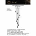 Подвесная люстра Aployt Julietta APL.083.06.27