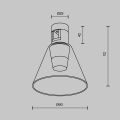 Накладной светильник Maytoni Bianca TR147-1-3W3K-PT