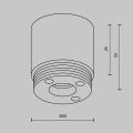 Крепление для трека Maytoni CA021EC-B