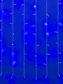 Светодиодная гирлянда (07950) Uniel бахрома 220V синий ULD-B3010-200/DTA Blue IP20