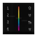  Arlight Панель SMART-P22-RGBW-G-IN Black (12-24V, 4x3A, Sens, 2.4G) (ARL, IP20 Пластик, 5 лет)