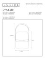 Уличный светодиодный светильник Lucide Little Joe 06802/01/33
