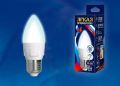 Лампа светодиодная Uniel LED-C37 7W/NW/E27/FR PLP01WH картон
