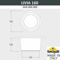 Накладной светильник Fumagalli Livia 160 3A9.000.000.WXD1L