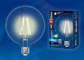 Лампа светодиодная Uniel LED-G125-10W/WW/E27/CL PLS02WH картон