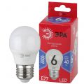 Лампа светодиодная Эра E27 6W 6500K матовая P45-6W-865-E27 R