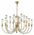 Подвесная люстра Newport 4550 4558+4+4/C gold