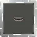  Werkel Розетка HDMI (серо-коричневый) WL07-60-11