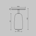 Настольная лампа декоративная Maytoni MOD522TL-L6GR3K