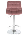 Набор 2 шт Стул барный Dobrin TAILOR, пудрово-розовый велюр (MJ9-32)