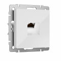  Werkel W5120101/ Розетка Ethernet RJ-45 cat. 6A экранированная (белый) W5120101