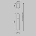 Подвесной светильник Maytoni Mist P101PL-L500-12W3K-B