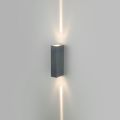 Уличный настенный светодиодный светильник Elektrostandard Blaze 35136/W серый 4690389179181