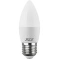 Лампа светодиодная REV C37 Е27 7W 2700K теплый свет свеча 32347 1