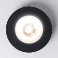 Потолочный светодиодный светильник Elektrostandard DLS030 черный 4690389157967