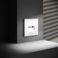 Выключатель для жалюзи без рамки Voltum S70 VLS060701