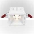 Встраиваемый светильник Maytoni Alfa DL043-01-15W3K-SQ-W