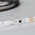  Arlight Лента SPI-5000SE-5060-30 12V Cx3 RGB-Remote (10mm, 7.2W, IP65)