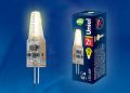 Лампа светодиодная Uniel LED-JC-12/2W/WW/G4/CL SIZ05TR
