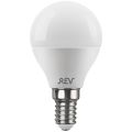 Лампа светодиодная REV G45 Е14 5W 4000K нейтральный белый свет шар 32261 0
