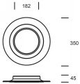 Настенно-потолочный светодиодный светильник Deko-light Orbit 401009