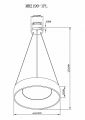 Подвесной светильник MyFar Shannon MR2190-1PL