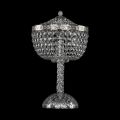 Настольная лампа Bohemia Ivele Crystal 19281L4/25IV Ni
