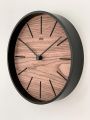 Настенные часы (34х34х6 см) Pleep Wood-M-05