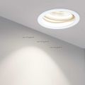  Arlight Светодиодный светильник LTD-140WH 25W Warm White 30deg