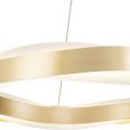 Подвесной светодиодный светильник Indigo Treccia 14013/B/1P Gold V000069L
