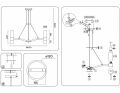 Подвесная люстра Ambrella Light LH LH55104