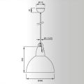 Подвесной светильник Zumaline Cande TS-110611P-WH