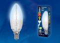 Лампа светодиодная Uniel LED-C37 7W/NW/E14/FR PLP01WH картон