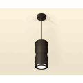 Комплект подвесного светильника Ambrella Light Techno Spot XP1142030 SBK/FR черный песок/белый матовый (A2311, C1142, A2010, C1142, N7121)