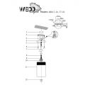 Подвесной светильник Wedo Light Kirs 66617.01.77.01