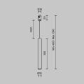 Подвесной светильник Maytoni Focus Led TR155-1-5W4K-B